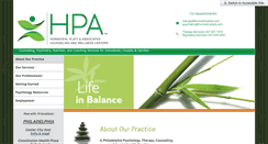 Desktop Screenshot of hptherapy.com